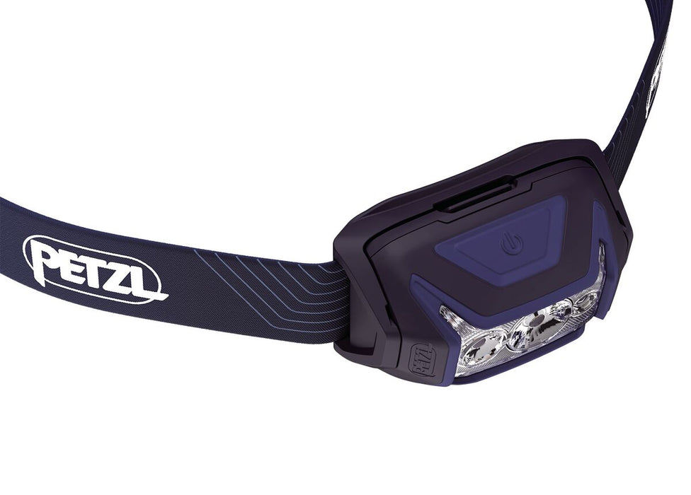 PETZL ACTIK - Powerful, easy-to-use headlamp with red lighting |450 lumens