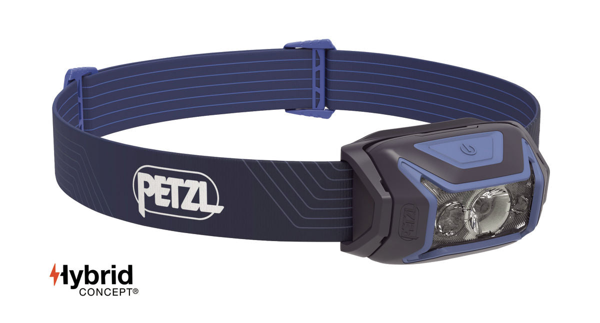 PETZL ACTIK - Powerful, easy-to-use headlamp with red lighting |450 lumens