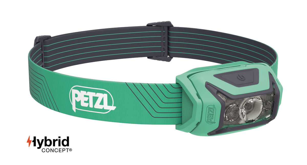 PETZL ACTIK - Powerful, easy-to-use headlamp with red lighting |450 lumens