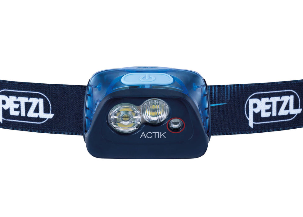  Petzl ACTIK Headlamp - Compact Multi-Beam 350 Lumen Headlamp  with Red Lighting for Hiking, Climbing, and Camping - Black : Sports &  Outdoors